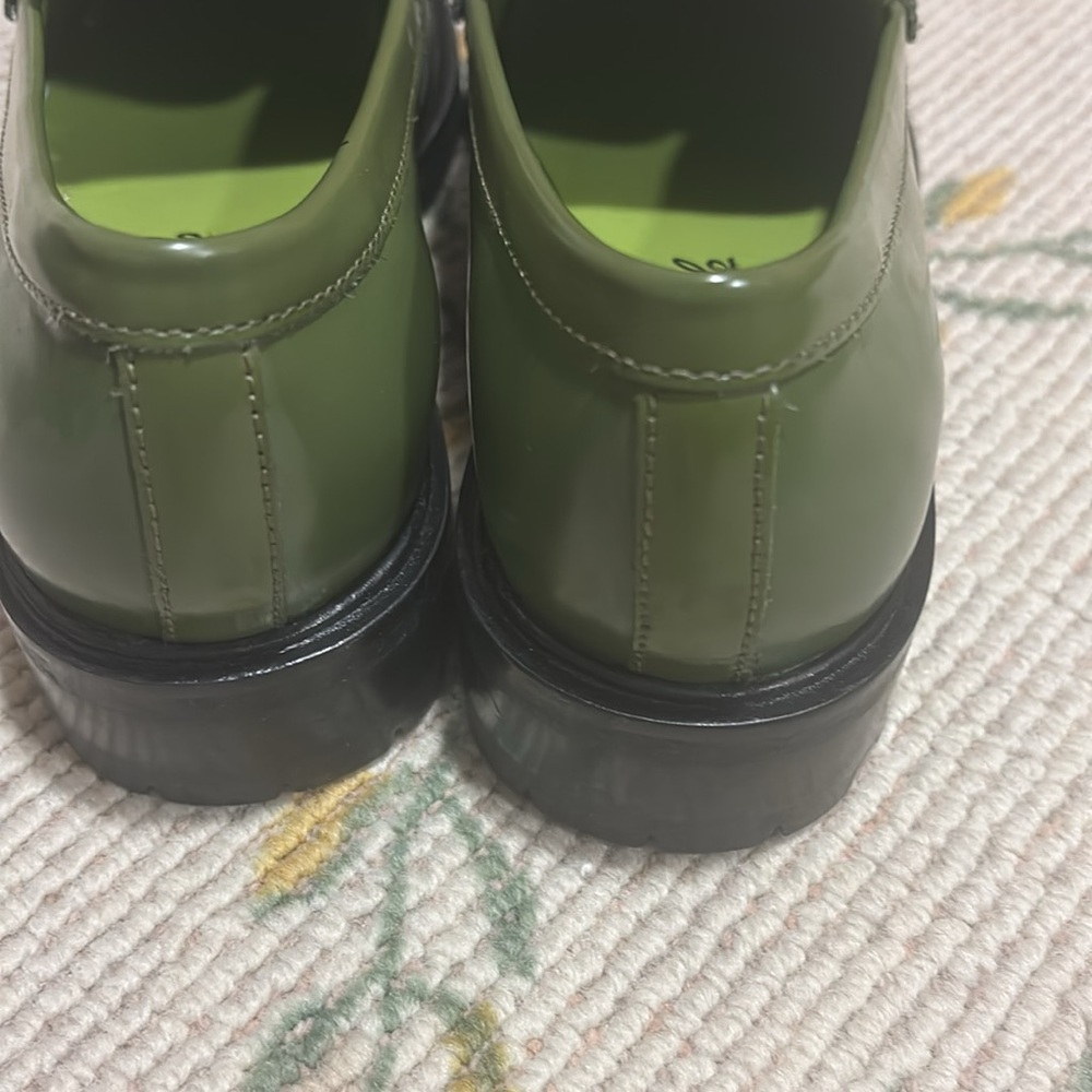 Free People Olive Green LIV Loafers‎ - Picture 3 of 8